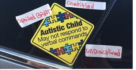 autism stickers car