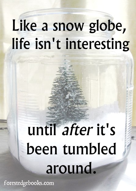 life as a snow globe