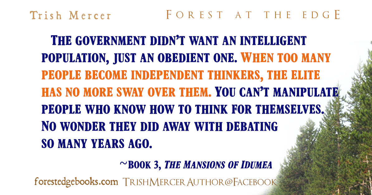 cant manipulate the educated